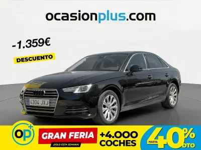 Usado Audi A4 Design 150 CV (110 kW) 2017 Negro Berlina