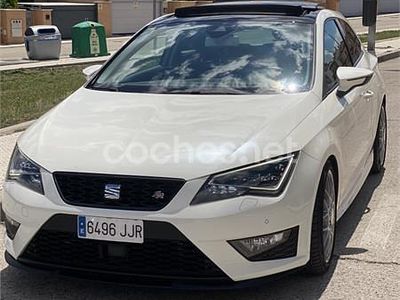 Usado Seat Leon FR 180 CV (132 kW) 2015 Blanco Berlina