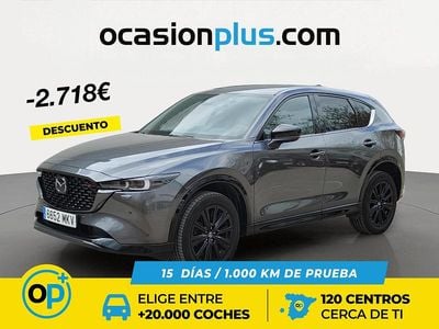 Usado Mazda CX-5 Homura-Line 165 CV (121 kW) 2023 Gris SUV
