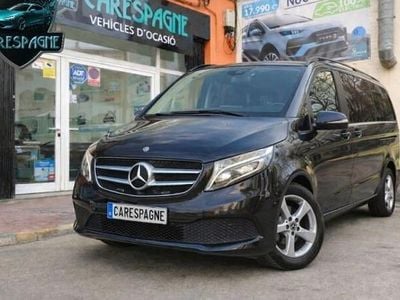 Usado Mercedes V220 Avantgarde 163 CV (119 kW) 2020 Negro Monovolumen