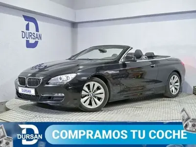 Usado BMW 640 Cabriolet 313 CV (230 kW) 2015 Negro Descapotable