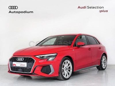 Brugt Audi A3 S-Line 150 HK (110 kW) 2023 Rød Sedan