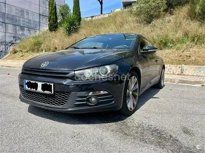 Usado VW Scirocco 160 CV (117 kW) 2009 Negro Coupe