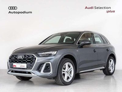 Usado Audi Q5 204 CV (150 kW) 2021 Gris SUV