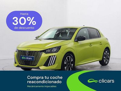 Usado Peugeot 208 Allure 100 CV (73 kW) 2025 Amarillo Utilitario