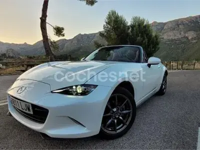 Usado Mazda MX5 132 CV (97 kW) 2020 Blanco Descapotable