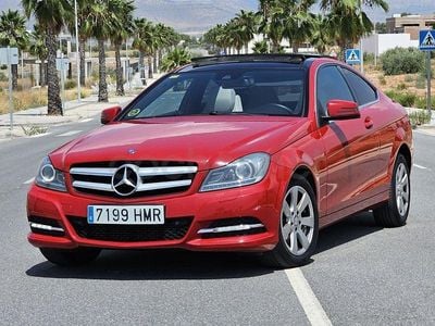 Rojo Usado 2013 Mercedes C220 Coupe | 11.900 € (Super precio)