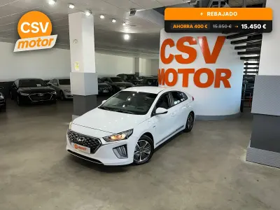 Usado Hyundai Ioniq 141 CV (103 kW) 2021 Blanco Utilitario
