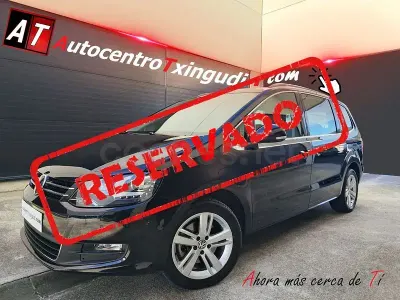 Usado VW Sharan Advance 150 CV (110 kW) 2021 Negro Monovolumen