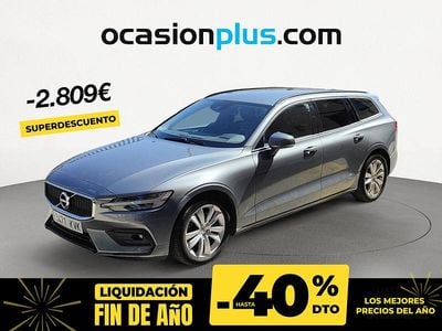 Gris Usado 2019 Volvo V60 Momentum Familiar | 29.990 € (Precio justo)