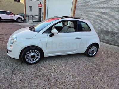 Usado Fiat 500 Lounge 69 CV (50 kW) 2012 Blanco Berlina
