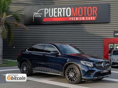 Usado Mercedes GLC220 194 CV (142 kW) 2019 Azul Coupe