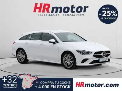 Usado Mercedes CLA220 190 CV (139 kW) 2021 Blanco Berlina