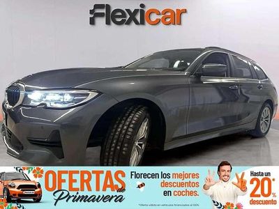 Usado BMW 320e 190 CV (139 kW) 2021 Negro Familiar