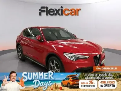 Usado Alfa Romeo Stelvio Sprint 160 CV (117 kW) 2022 Rojo SUV