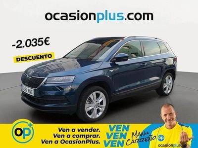 Occasion Skoda Karoq Style 150 ch (110 kW) 2018 Bleue SUV
