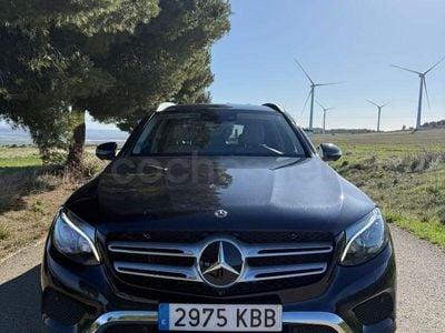 Usado Mercedes GLC350 320 CV (235 kW) 2017 Azul SUV