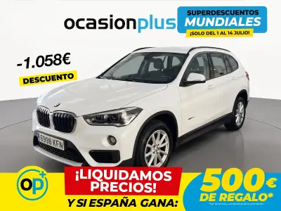 Usado BMW X1 150 CV (110 kW) 2017 Blanco SUV