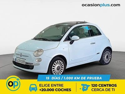 Usado Fiat 500 Lounge 101 HP (74 kW) 2010 Azul Citadino