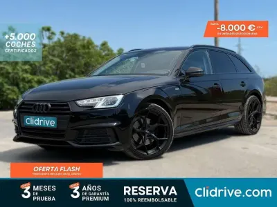 Usado Audi A4 Premium 150 CV (110 kW) 2016 Negro Familiar