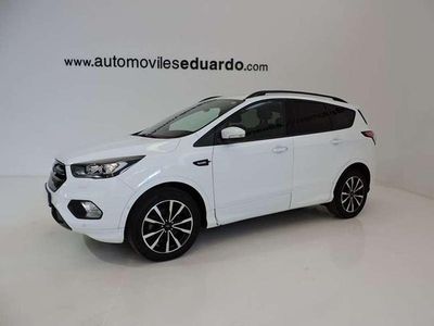 Usado Ford Kuga ST-Line 120 CV (88 kW) 2018 Blanco SUV