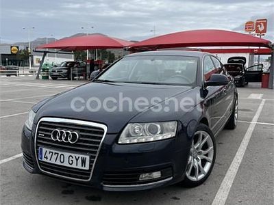 Usado Audi A6 190 CV (139 kW) 2010 Azul Berlina
