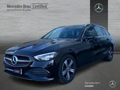 Usado Mercedes C220 200 CV (147 kW) 2022 Negro obsidiana