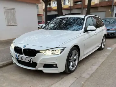 Usado BMW 318 150 CV (110 kW) 2017 Blanco Familiar