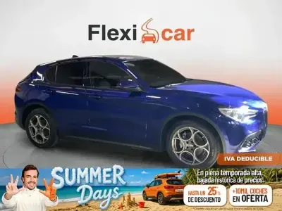 Usado Alfa Romeo Stelvio Sprint 160 CV (117 kW) 2022 Azul SUV