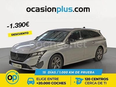 Gris / plata Usado 2022 Peugeot 308 Active Familiar | 15.290 € (Precio justo)