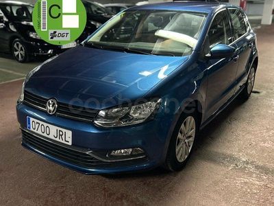 Usado VW Polo Advance 90 CV (66 kW) 2016 Azul Berlina