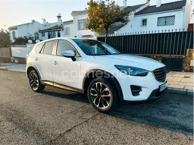 Usado Mazda CX-5 Luxury 150 CV (110 kW) 2015 Blanco SUV