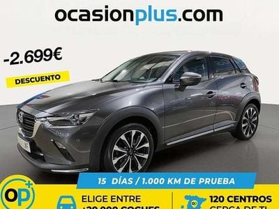 Usado Mazda CX-3 121 CV (88 kW) 2022 Gris SUV
