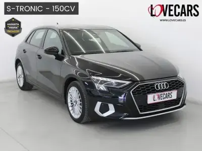 Usado Audi A3 Advanced Plus 150 CV (110 kW) 2021 Negro Berlina