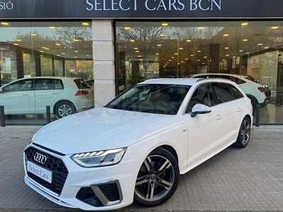 Usado Audi A4 S-Line 163 CV (119 kW) 2020 Blanco Familiar