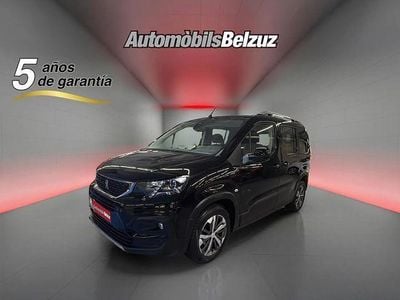 Usado Peugeot Rifter Active 110 CV (80 kW) 2019 Negro Monovolumen