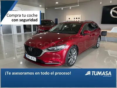 Brugt Mazda 6 Sky 194 HK (142 kW) 2019 Rød Stationcar
