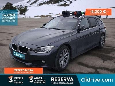 Usado BMW 318 150 CV (110 kW) 2015 Negro Familiar