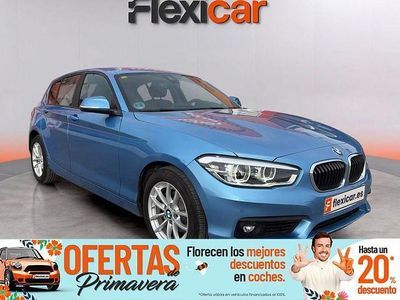 Usado BMW 116 109 CV (80 kW) 2018 Azul Utilitario