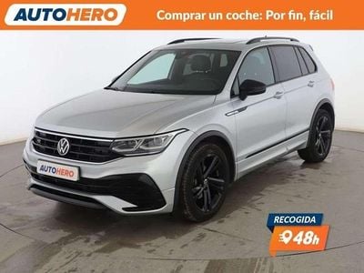 Usado VW Tiguan R-line 150 CV (110 kW) 2021 Gris SUV