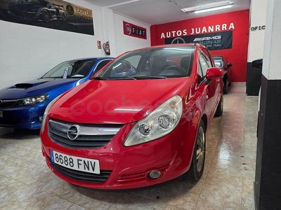 Usado Opel Corsa Enjoy 75 HP (55 kW) 2007 Vermelho Citadino
