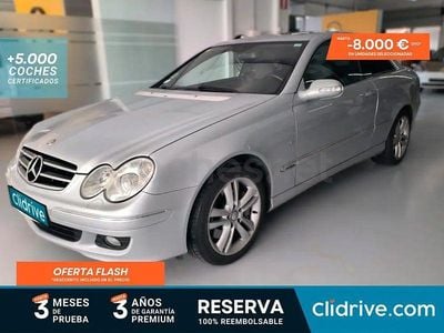 Usado Mercedes CLK320 Avantgarde 224 CV (164 kW) 2008 Gris / plata Descapotable