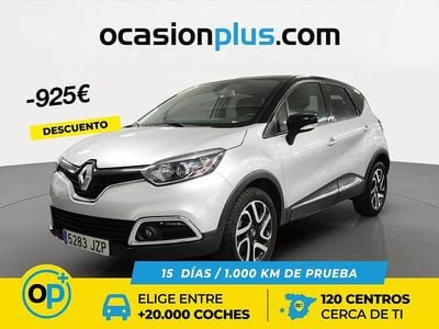 Usado Renault Captur Zen 90 CV (66 kW) 2017 Gris SUV