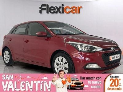 Usado Hyundai i20 84 CV (61 kW) 2018 Rojo Berlina