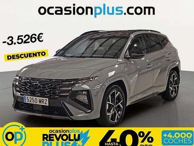 Usado Hyundai Tucson N Line 150 CV (110 kW) 2024 Gris SUV