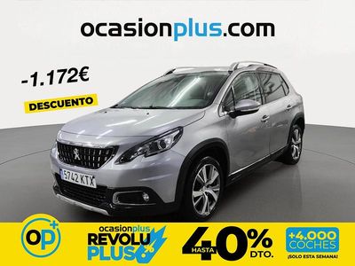 Usado Peugeot 2008 Allure 110 CV (80 kW) 2019 Gris SUV