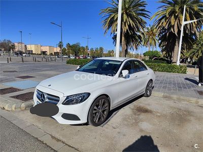 Usado Mercedes C220 Avantgarde 170 CV (125 kW) 2016 Blanco Berlina