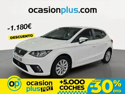 Usado Seat Ibiza Style Plus 80 HP (58 kW) 2019 Branco Citadino