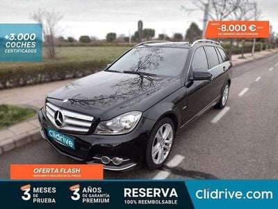 Negro Usado 2011 Mercedes C200 Avantgarde Familiar | 8690 € (Buen precio)