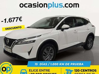 Usado Nissan Qashqai Acenta 158 CV (116 kW) 2021 Blanco SUV